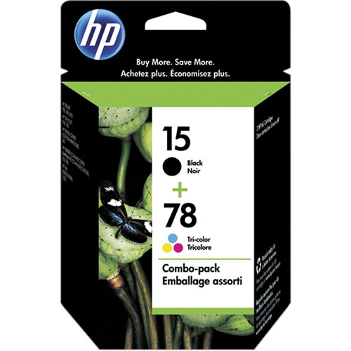 HP HP 15 & 78 Ink Cartridge Combo Pack C8789FN140 B&H Photo
