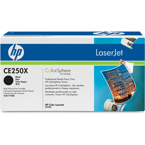HP LaserJet CE250X Black Print Cartridge