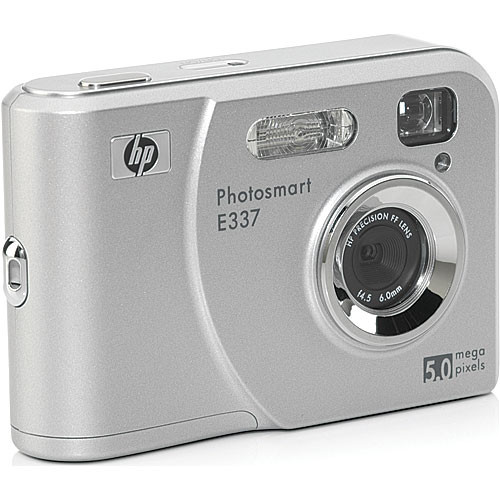  HP  Photosmart  E337 Digital Camera  L2499A B H Photo Video