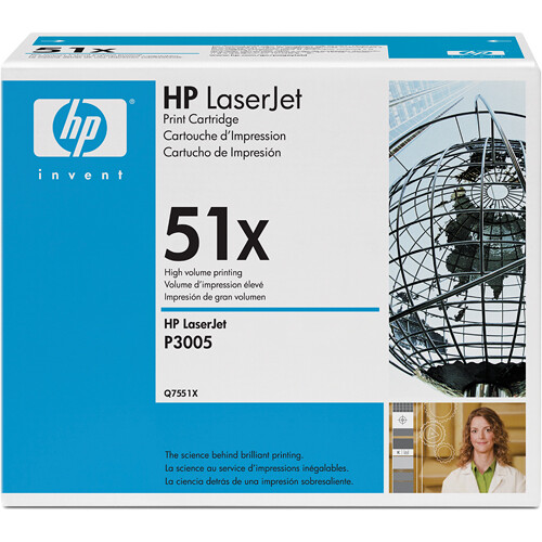 HP 51X LaserJet Black Print Cartridge (13000 Page Yield)