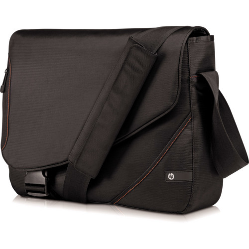 HP Laptop Messenger Bag (Black) VZ347AA#ABL B&H Photo Video