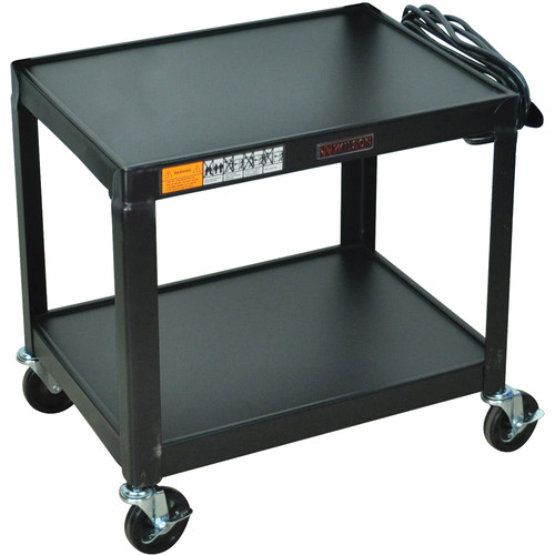Luxor W26E Fixed Height Utility Cart - 24 x 26 x 18