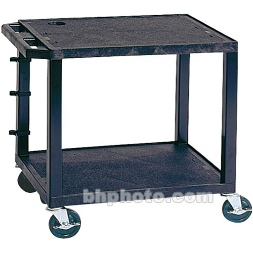 Luxor WT26E Tuffy Open Shelf A/V Cart (2