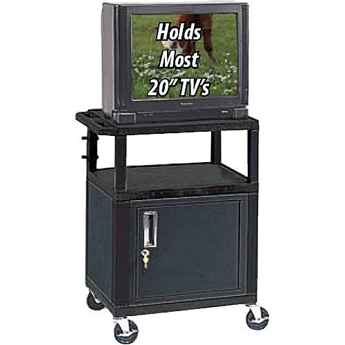 LUXOR WT34C2E TUFFY A/V CABINET CART WIT