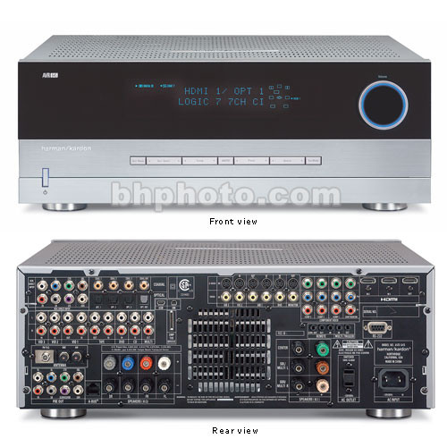 Harman Kardon AVR-645 Home Theater Receiver AVR645 B&H Photo