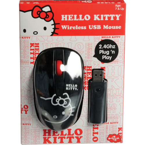 Hello Kitty Wireless USB Mouse (Black) 81509 B&H Photo Video