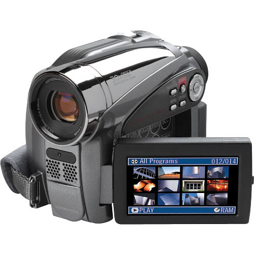 Hitachi DZHS500A DVD-HDD Hybrid Camcorder Kit DZHS500AKIT B&H