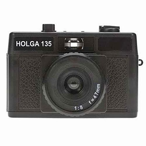 Holga 135 Plastic 35mm Camera (Black) 167120 B&H Photo Video