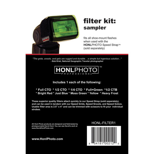 Honl Photo Filter Kit: Sampler