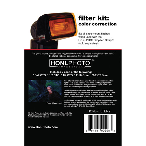 Honl Photo Color Correction Filter Kit for Honl Photo Speed System