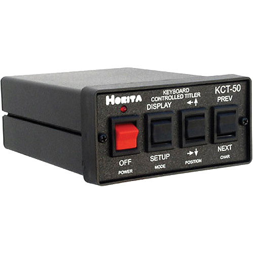 Horita KCT-50SV Y/C Character Generator
