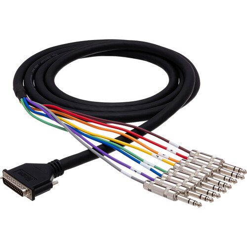 Hosa Technology DTP-802 Male DB-25 to 8 Stereo Male 1/4