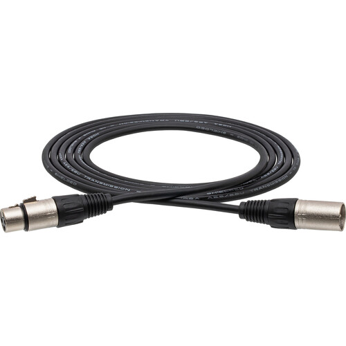 Hosa Technology AES/EBU XLR Male to XLR Female Cable - 20'