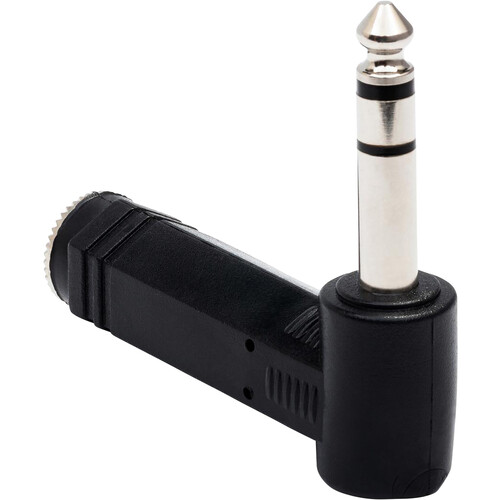 Hosa Technology GPP273 Stereo Phone to Angled Stereo Phone Adapter