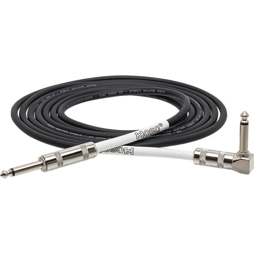 Hosa Technology Straight to Right-Angle Guitar Cable - 25'