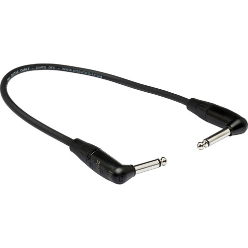 Hosa Technology REAN Right-Angle to Right-Angle Pro Guitar Patch Cable - 12