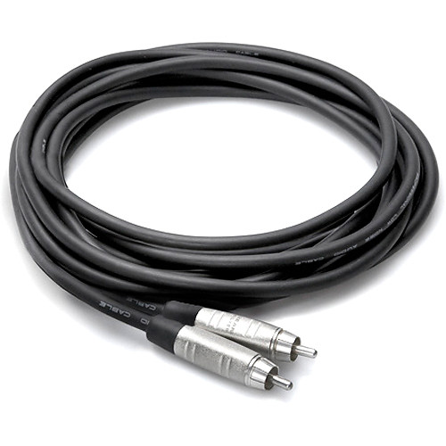 Hosa Technology Pro Unbalanced Interconnect REAN RCA to RCA - 75'