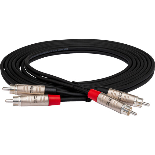 Hosa Technology Pro Stereo Interconnect Dual REAN RCA to Same - 100'