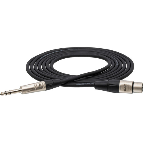 Hosa Technology HXS-030 Balanced 3-Pin XLR Female to 1/4