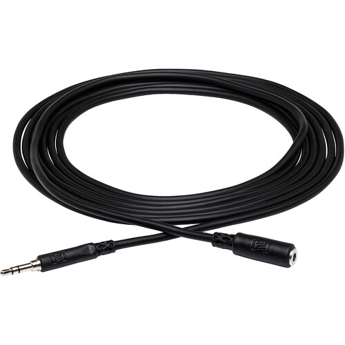 Hosa Technology Headphone Extension Cable 3.5mm TRS to 3.5mm TRS 2 ft