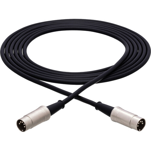 Hosa Technology Pro MIDI to MIDI Cable (5' Black)
