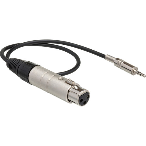 XLR FEMALE TO 3.5MM STEREO MINI 600 OHM