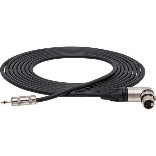 Hosa Technology Camcorder Microphone Cable (Right Angled XLR Female)