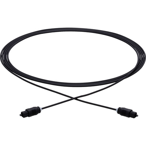 Hosa Technology Toslink Male to Toslink Male Fiber Optic Cable - 10'