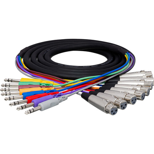 Hosa Technology STX803F 8-Channel 1/4