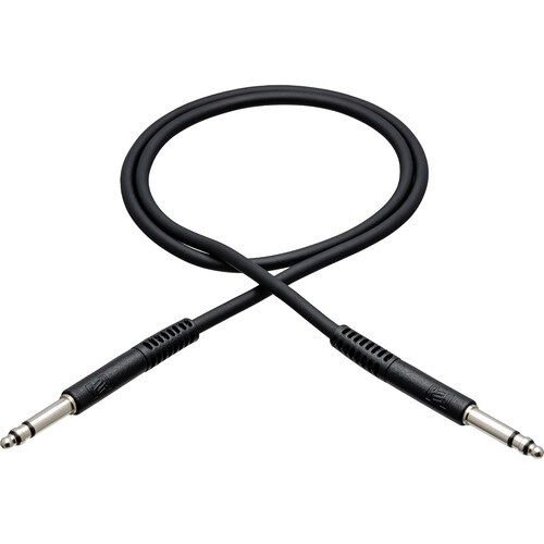 Hosa Technology TTS-102 - TT Male to TT Male Bantam Cable - 2'