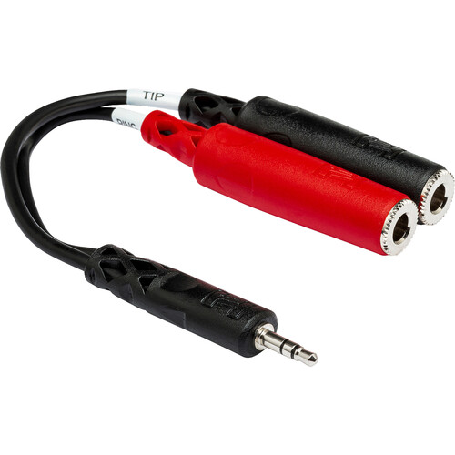 Hosa Technology Stereo Mini (3.5mm) Male to 2 1/4