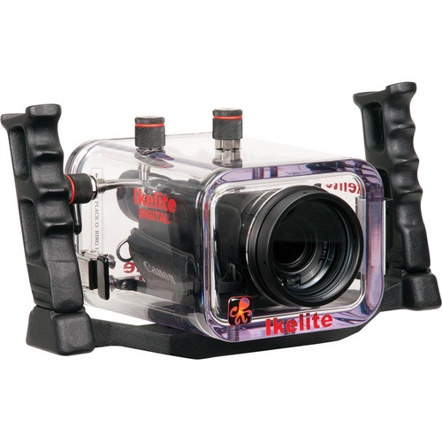 Ikelite 6085 Underwater Housing with Canon VIXIA HF G10 Flash