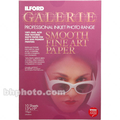Ilford Galerie Smooth Fine Art Paper (Matte) 1124576 B&H Photo