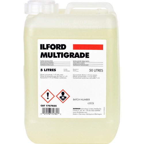 Ilford Multigrade Developer (Liquid) - 5 Liters