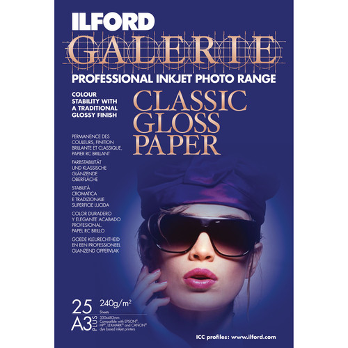 Ilford Galerie Classic Paper for Inkjet 1982291 B&H Photo Video