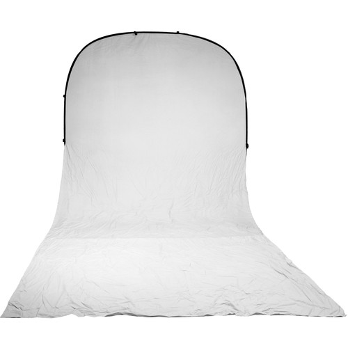 Impact Super Collapsible Background (White 8 x 16')