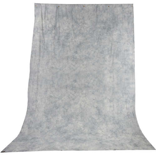 Impact Tie-Dye Muslin Background (10 x 24' Slate Gray)