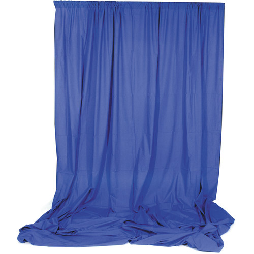 Impact Chroma Muslin Background (Chroma Blue 10 x 12')