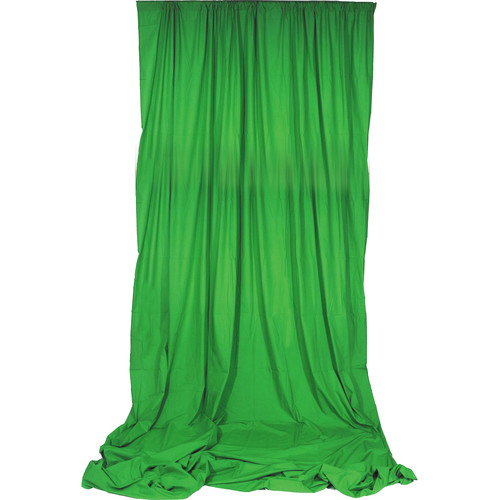 Impact Chroma Muslin Background (Chroma Green 10 x 24')