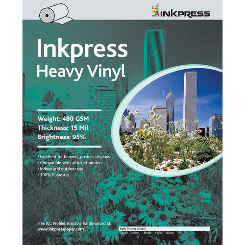 Inkpress Media Heavy Vinyl Paper 480 GSM 36