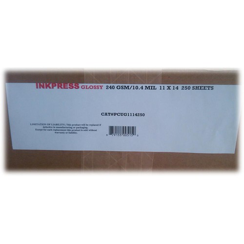 Inkpress Media RC Glossy Inkjet Paper (240gsm) - 11 x 14