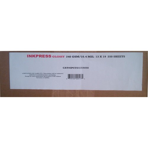 INKPRESS RC GLOSSY INKJET PAPER (240GSM)