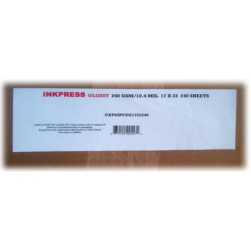 Inkpress Media RC Glossy Inkjet Paper (240gsm) - 17 x 22