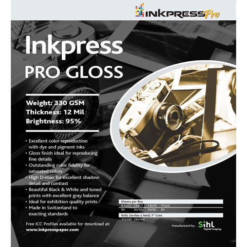 INKPRESS PRO GLOSS PAPER FOR INKJET (11