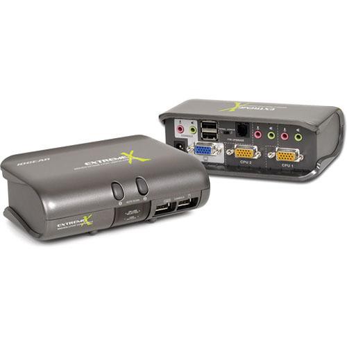 IOGEAR MiniView Extreme Multimedia 2Port KVMP Switch GCS1732