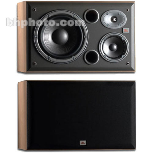 JBL E50 Bookshelf Speaker Pair Beech E50BE B&H Photo Video