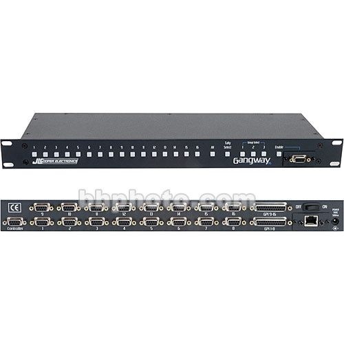 JLCooper GangWay16 - Gang Roll Switcher/GPI Trigger Box