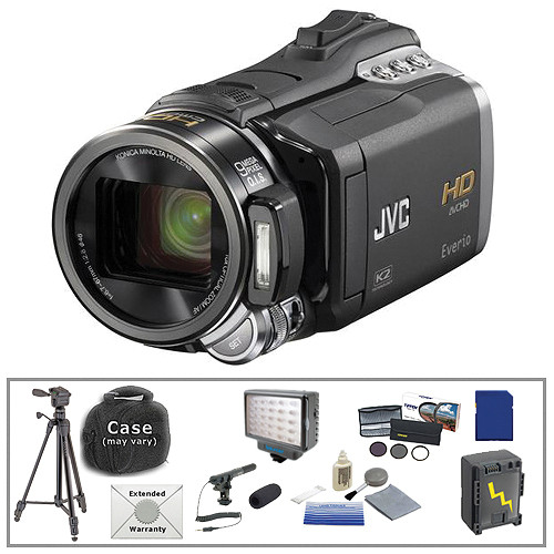 JVC GZHM400 HD Everio Flash Memory Camera Camcorder Advanced
