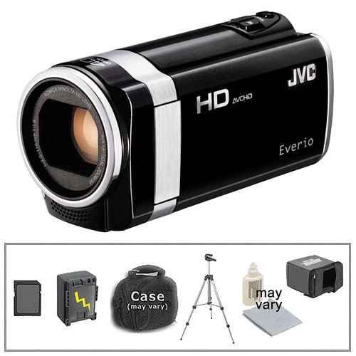 JVC GZHM690 HD Everio Camcorder with Basic Accessory Kit B&H