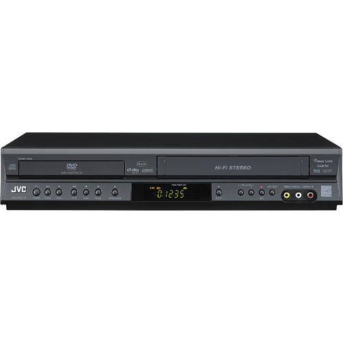 JVC HRXVC14 DVD/VCR Combo Player (Black) HRXVC14B B&H Photo